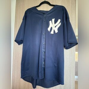 Vintage 1990’s XXL Navy Yankees Jersey